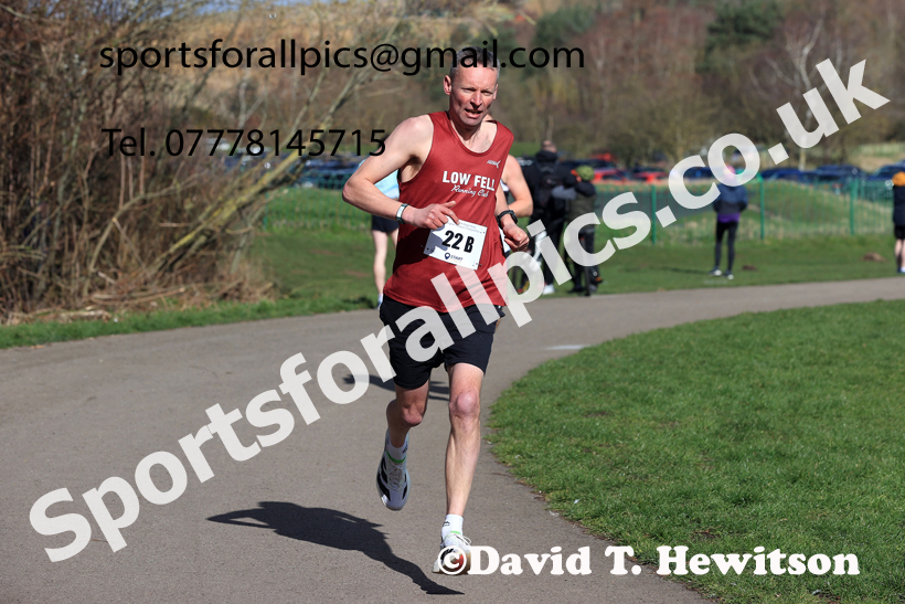 Senior Mens 2026 NECAA Royal Signals Road Relays, Hetton Lyons Country Park, Hetton le Hole. Photo: David T. Hewitson/Sports for All Pics